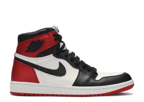 Air Jordan 1 Satin Black Toe 2019 ( A1)