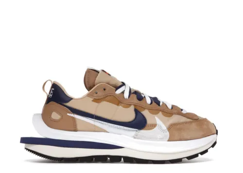 Nike Vaporwaffle sacai Sesame Blue Void 2021（A1）