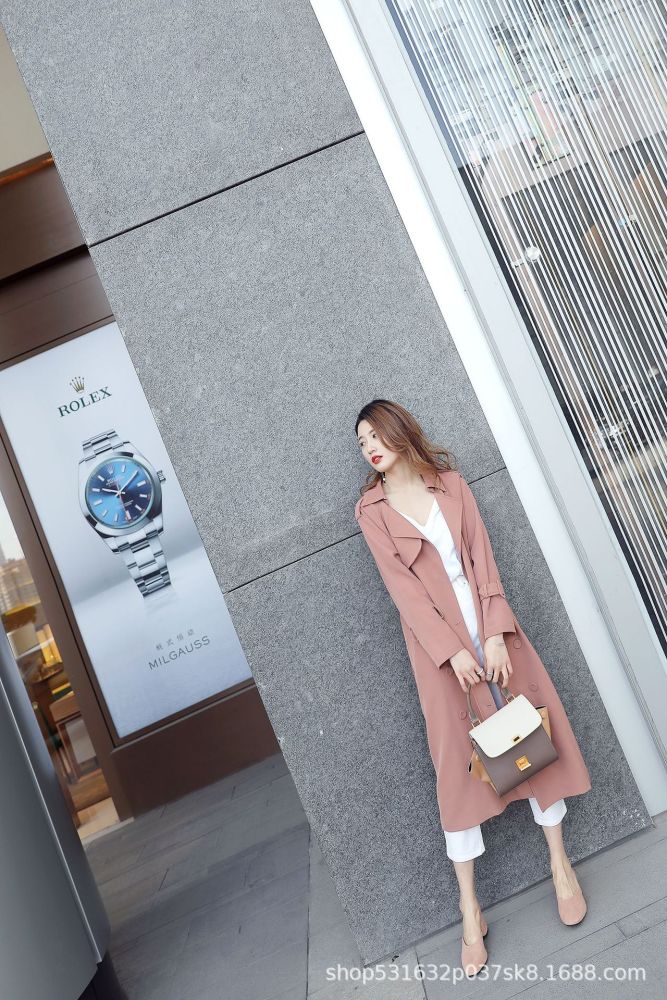 休闲百搭包头粗跟凉拖鞋绒面中跟半拖鞋大码