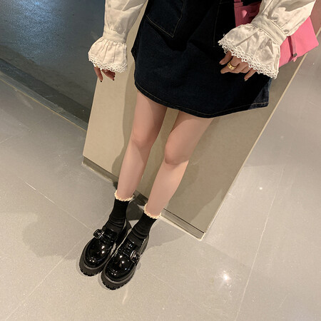 新款乐福鞋 里外全皮