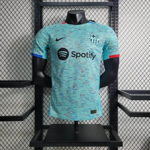 2023/2024 Player Version Barcelona Third Away Football Shirt