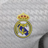 2024/2025 Long Sleeve Player Version Real Madrid Home Football Shirt