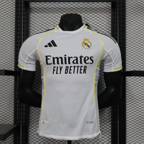 2025/2026 Real Madrid Home Player Edition Football Jersey