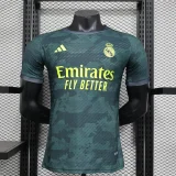 2024/2025 Player Version Real Madrid Special Edition Green Football Shirt