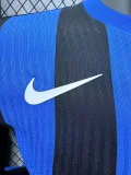 2024/2025 Long Sleeve Player Version Inter Milan Home Football Shirt