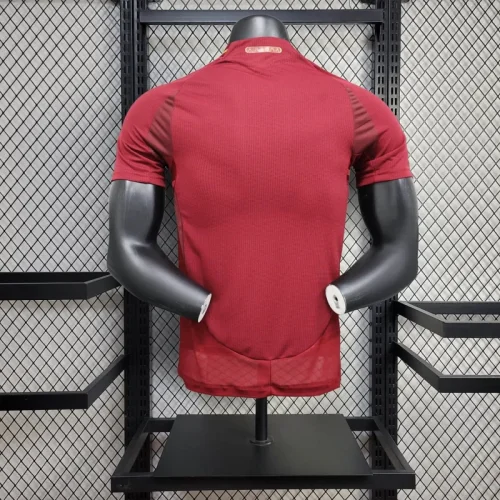2024/2025 Player Version AS Roma Home Football Shirt