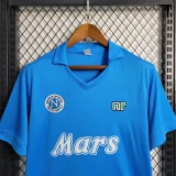 1988/1989 Retro Napoli Home Football Shirt