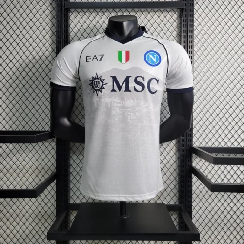 2023/2024 Player Version Napoli Away Football Shirt