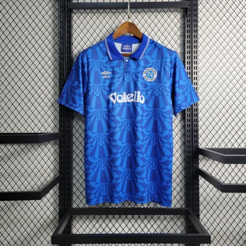 1991/1993 Retro Napoli Home Football Shirt