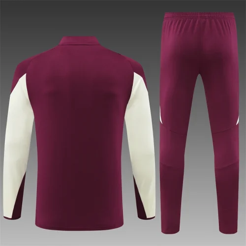 2024/2025 Player Edition Bayern Pre-match Jersey Jujube Red Football Jersey
