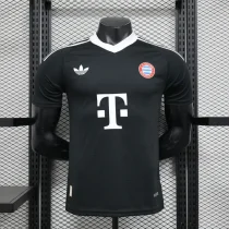 2024/2025 Players Edition Bayern Goalkeeper Black Football Jersey
