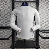 2024 Player Version Long Sleeve England Home Football Shirt