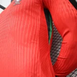 2024 Player Version Long Sleeve Portugal Home Football Shirt