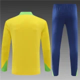 2024/2025 Player Edition Brazil Prematch Yellow Football Jersey