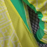 2024 Player Version Long Sleeve Brazil Home Football Shirt