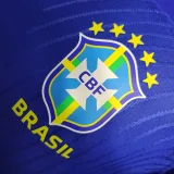 2022 Player Version Brazil Away Football Shirt