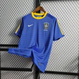 2010 Retro Brazil Away Football Shirt