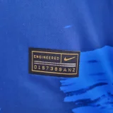2022 Brazil Classic Blue Football Shirt