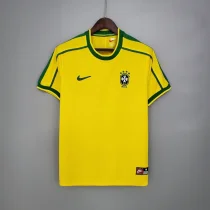 1998 Retro Brazil Home Football Shirt 1998 Retro Brazil Home Football Shirt