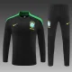 2024/2025 Player Edition Brazil Pre-Match Jersey Black Football Jersey