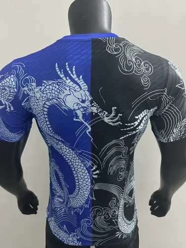 25/26 RMA Black Blue Dragon Player Version Training Shirts
