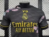 25/26 RMA(Y-3) Special Edition Black Player Version Soccer Jersey