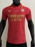 25/26 ARS Collar red Edition Player Version Soccer Jersey(翻领）