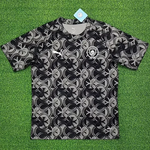 25/26 Man City Grey  FansTraining Shirts
