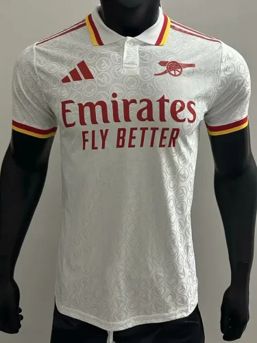 25/26 ARS Letter Pattern White Edition Player Version Soccer Jersey
