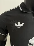 25/26 Man Utd  Black Special Edition Player Version Soccer Jersey(翻领）