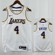 22/23 LAKERS KNEGHT#4 White Top Quality Hot Pressing NBA Jersey