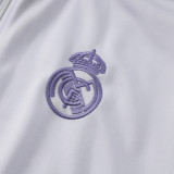 25/26 RMA White  Retro Edition  Kids Jacket Tracksuit#E997