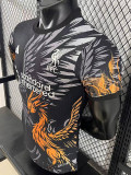25/26  LIV Black Eagle Diagram  Player Version Soccer Jersey