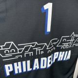 20/21 76ERS HARDEN  # 1 Royal Blue (City Edition) Top Quality Hot Pressing NBA Jersey城市版