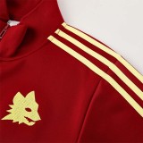 24/25 Roma Red &Blue Tracksuit(02)
