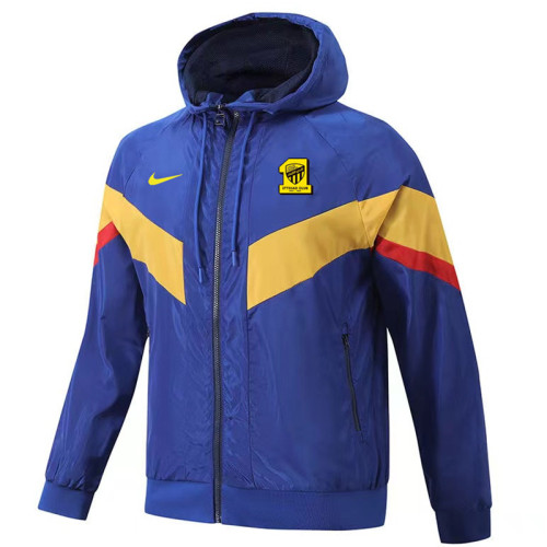 24/25 Ittihad  Blue & Yellow Windbreaker(黄标）