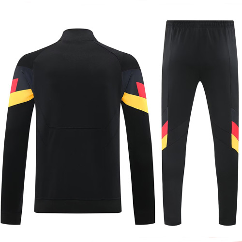 25/26 Germany Black Jacket Tracksuit
