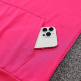 24/25 CHE Red Pink Hooded  Tracksuit