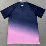 25/26 Tunisia Pink Blue Training Shirts
