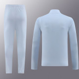 2024 NK Blue Grey Half Zip Sportswear # NB07(半拉链)