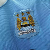 2013/2014 Man City Home Retro Soccer Jersey