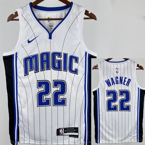 22/23 Magic WAGNER #22 White Home Top Quality Hot Pressing NBA Jersey