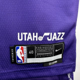 23/24 JAZZ CLARKSON #00 Purple City Edition Top Quality Hot Pressing NBA Jersey