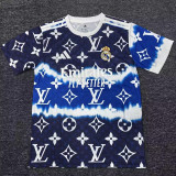 25/26 RMA LV Joint  Edition Royal Blue  Fans Soccer Jersey