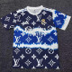 25/26 RMA LV Joint  Edition Royal Blue  Fans Soccer Jersey