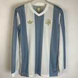 24/25 Argentina 50th Anniversary Edition Long Sleeve  Fans Soccer Jersey