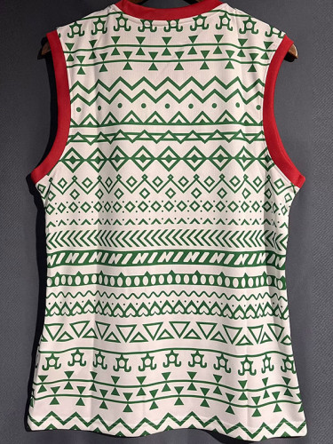 2023 Nigeria White Green Vest