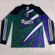 1995/1996 LIV Blue Goalkeeper Long Sleeve Retro Soccer Jersey