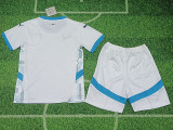 24/25 Marseille Home Kids Soccer Jersey