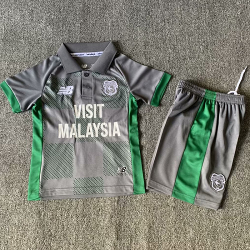 24/25 Cardiff City  Away Kids Soccer Jersey